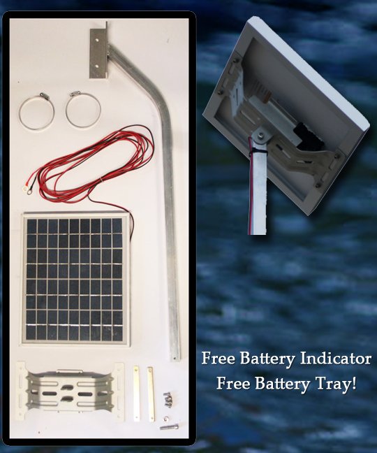 15 Watt 12 Volt Solar Marine Charger