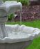 2 Tier Solar On Demand Water Fountain White Earth