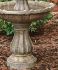 2 Tier Solar On Demand Water Fountain Earth Tone