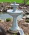 Pineapple 2 Tier Solar On Demand Fountain with LED Lights