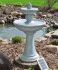 Pineapple 2 Tier Solar On Demand Fountain with LED Lights