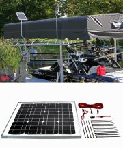 30w 12v Solar Marine Boat Lift Charging Kit