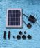 Solar Pump Kit With Battery Pack and LED Light - 47" Lift