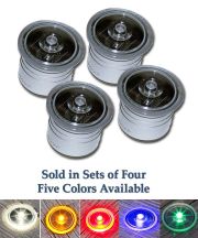 4 Pack Solar Dock Dots Marker Lights