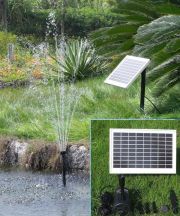 Solar Pump and Solar Panel Kit With 80" Head