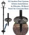 Baytown II Solar Lamp Post with EZ-Anchor Base