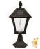 Baytown Solar Lamp 3 Mounting Options in Black