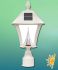 Baytown Solar Lamp 3 Mounting Options in White