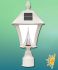 Baytown Solar Lamp 3 Mounting Options in White