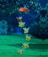 Busy Days Bees Mobile with Solar Light