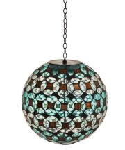 Geometric Sphere Hanging Solar Gazing Ball