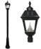 Imperial Solar Lamp Post with Eagle and Acorn Finial