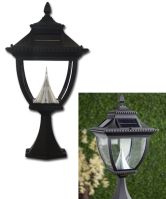 Pagoda Solar Lamp Post Mount