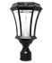 Warm White Victorian Solar Lamp 3 Mounting Options