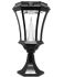 Warm White Victorian Solar Lamp 3 Mounting Options