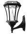 Warm White Victorian Solar Lamp 3 Mounting Options