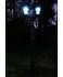 Victorian Solar Lamp Post Double