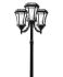 Victorian Solar Lamp Post Triple