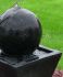 Black Ball On Demand Solar Fountain