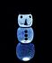 Snowman Mesh Bird Feeder with Solar Light