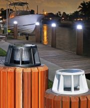 Marine or Boating Solar Piling Lights