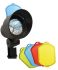 Solar Spot Light with Color Filters 2 Pack