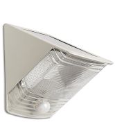 Gray Wedge Motion Activated Solar Security Spotlight