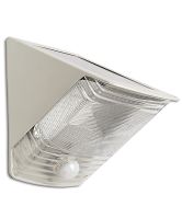 Gray Wedge Motion Activated Solar Security Spotlight